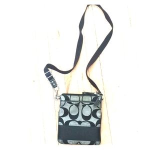 Coach cross body swing bag purse